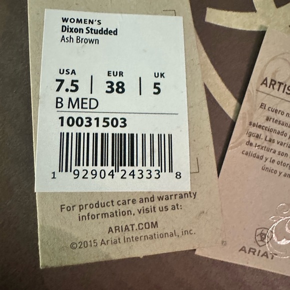 Ariat Dixon Studded out of stock online - Picture 6 of 7